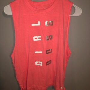 Under armor “GIRL BOSS” tee